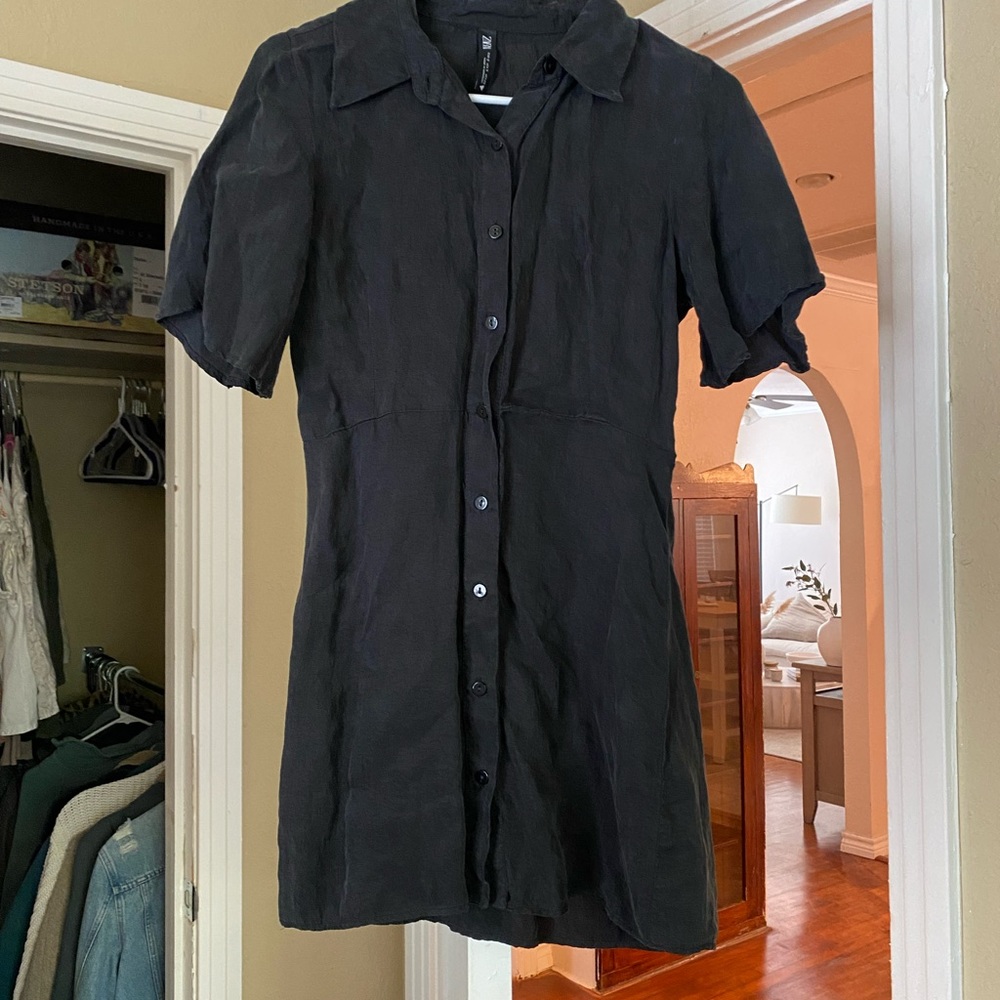 Black ZARA dress